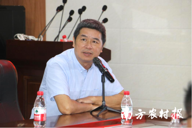 汕尾市中荔农业科技有限公司总经理连国荣。 汕尾市中荔农业科技有限公司总经理连国荣。