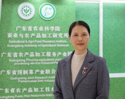 亚洲足球体育博彩平台
蚕业与农产品加工研究所所长、广东省预制菜产业联合研究院院长徐玉娟。受访者供图