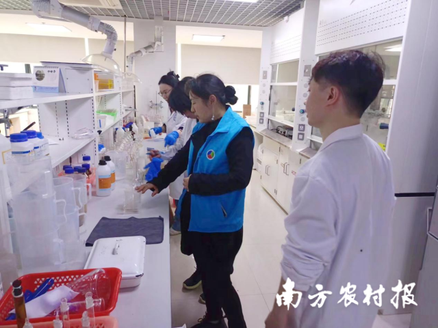 技术专家与检测人员进行指导与交流。 技术专家与检测人员进行指导与交流。