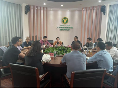 翁源县农业农村局局长何志勇一行到我所对接交流